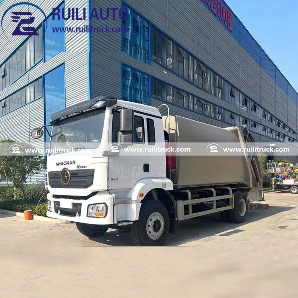 Customized SHACMAN 12 CBM 14 CBM Campactor Garbage Truck suppliers