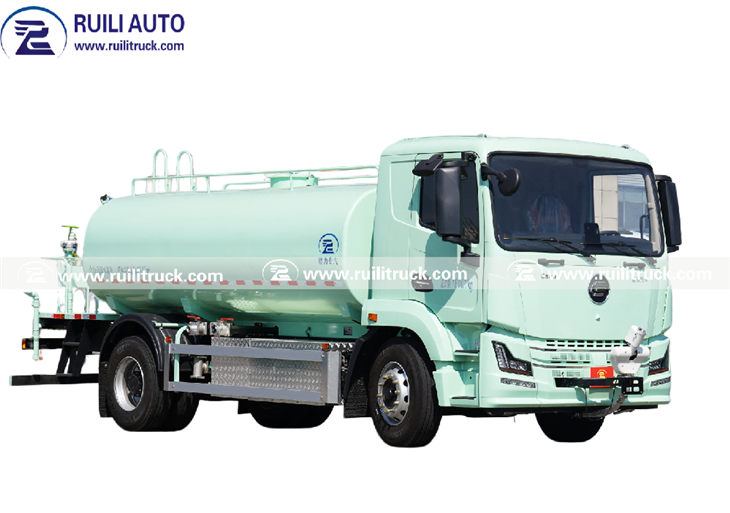 18 Ton Pure Electric Water Sprinkler Truck For Road Dust Suppression & Green Irrigation