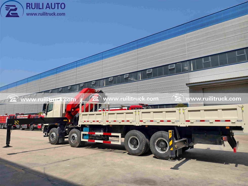 Folding Boom Truck Crane2 Folding Boom Truck Crane2