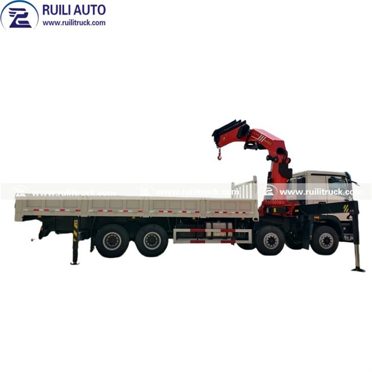Truck Mounted Crane 16 Ton Hydraulic Folding Boom Truck Crane Heavy Duty & Durable For Construction, Mining Truck Mounted Crane